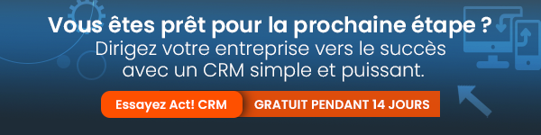 Essayez Act! CRM