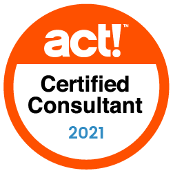 act! Certified consultant 2021 badge