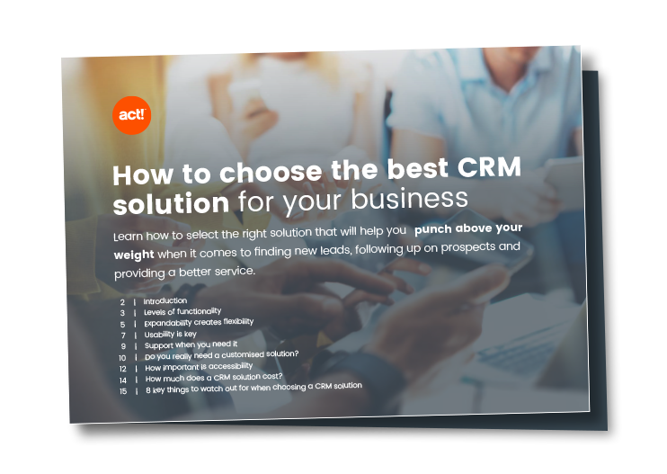 how to choose the best CRM solution for your business