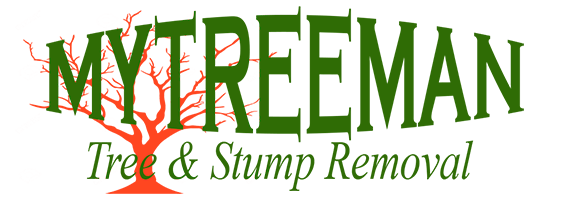 my treeman tree & stump removal logo