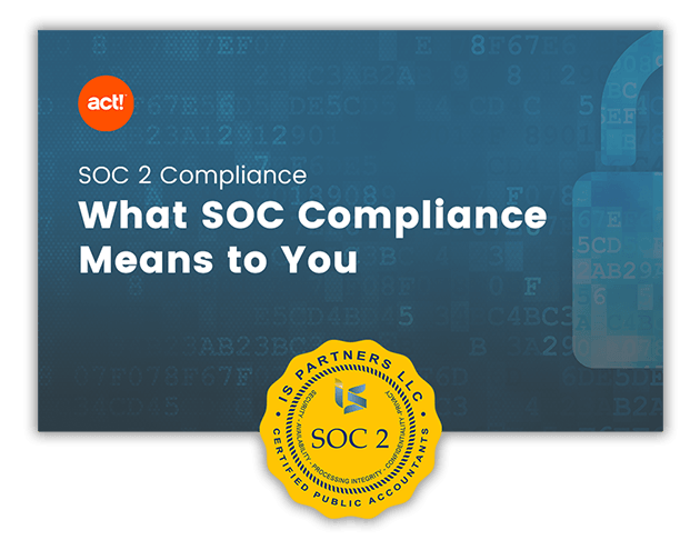 soc 2 compliance what soc compliance means to you theme image with the soc 2 badge