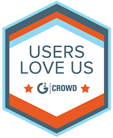 user love us badge from g2 crowd