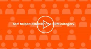 Act! helped establish the CRM category
