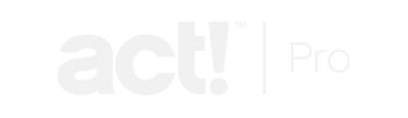 act! Pro logo in white