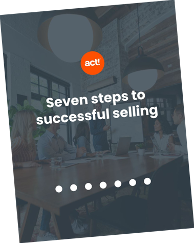 seven steps to successful selling