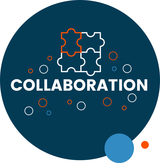 badge that says collaboration