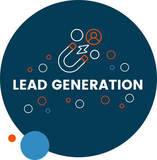 badge that says lead generation