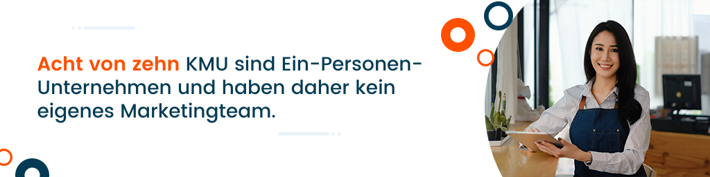 Acht von zehn KMU sind Ein-Personen-Unternehmen