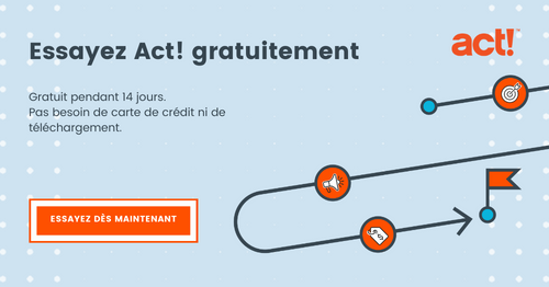 Essayez Act! gratuitement