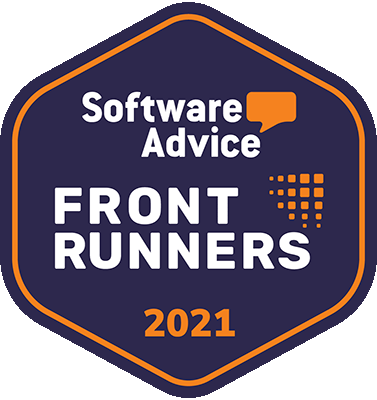 software advice front runners badge 2021