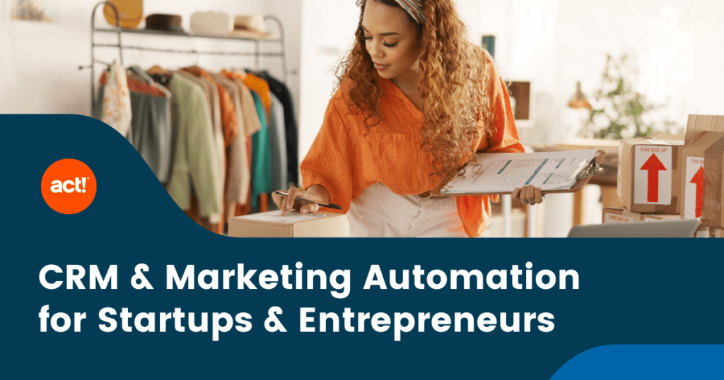CRM and marketing automation guide for starups and etrepreneurs