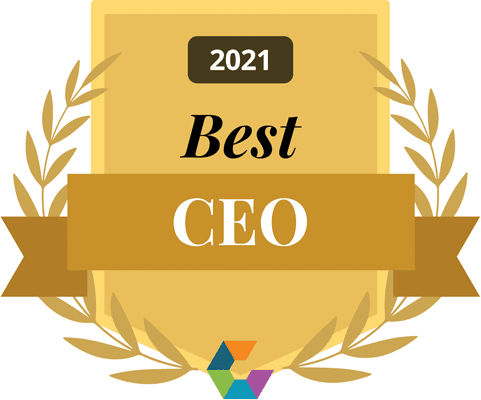 2021 best CEO badge