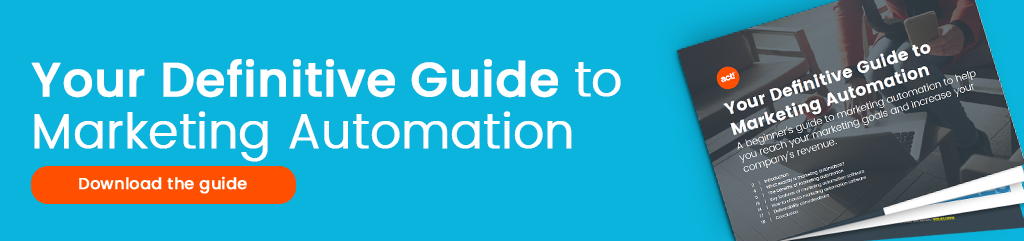 Your definitive guide to marketing automation, download the guide