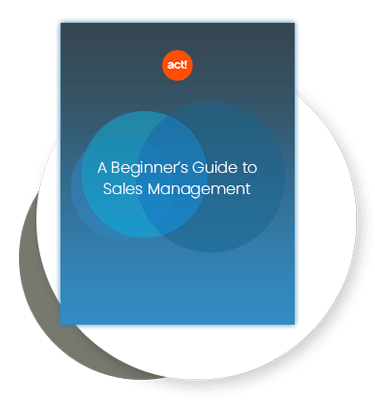 a beginner's guide to sales management ACT! CRM cover