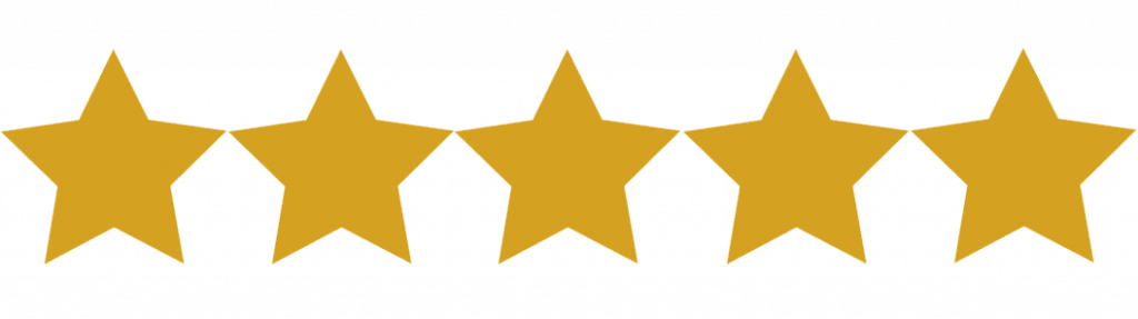 five gold stars