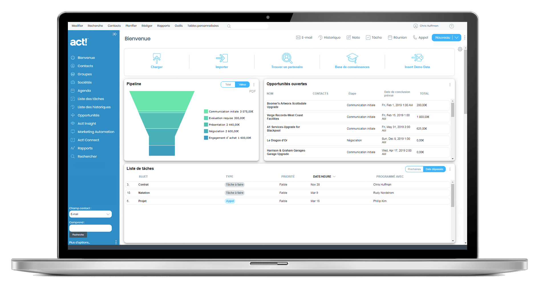 Demo of Act!