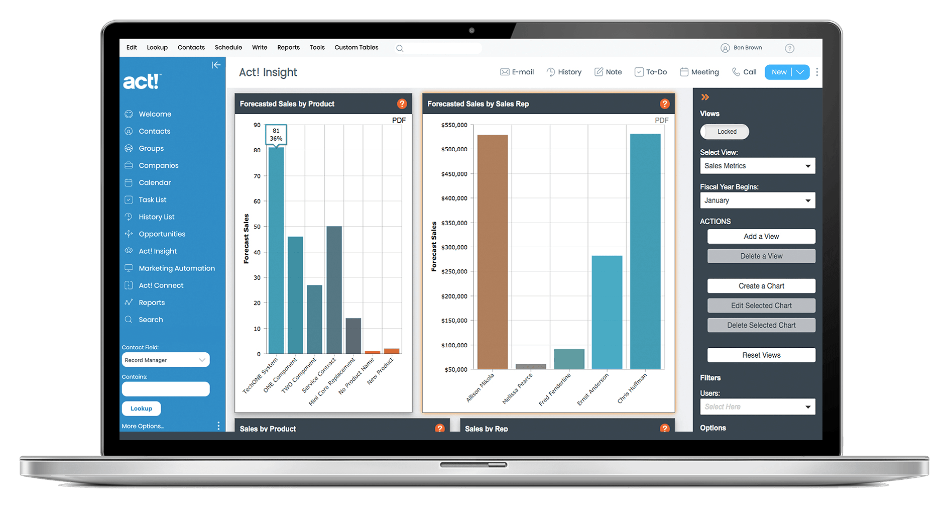 Demo of Act!