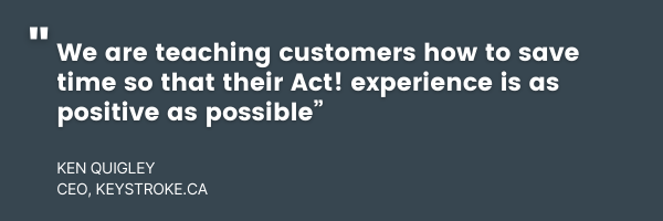 Act! Channel Partner Spotlight | Keystroke.ca