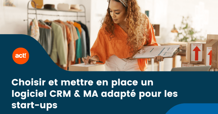 Lire la suite à propos de l’article Choisir et mettre en place un logiciel CRM & MA adapté pour une start-up