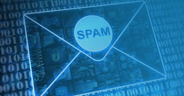 icon of an envelope representing spam emails