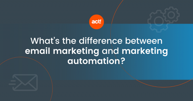 Read more about the article What’s the difference between email marketing and marketing automation?