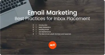 Act! Email marketing